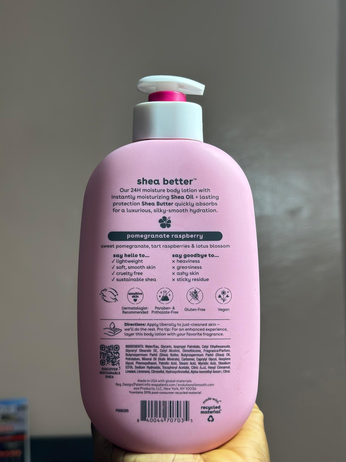 Shea Better 24H Moisture Body Lotion Pomegranate Raspberry