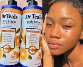 Dr. TEAL’S Glow & Radiance with Vitamin C & Citrus Essential Oils Body Lotion 532 ml.