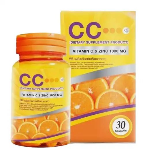 CC vitamine c 1000 mg 30 comprimés