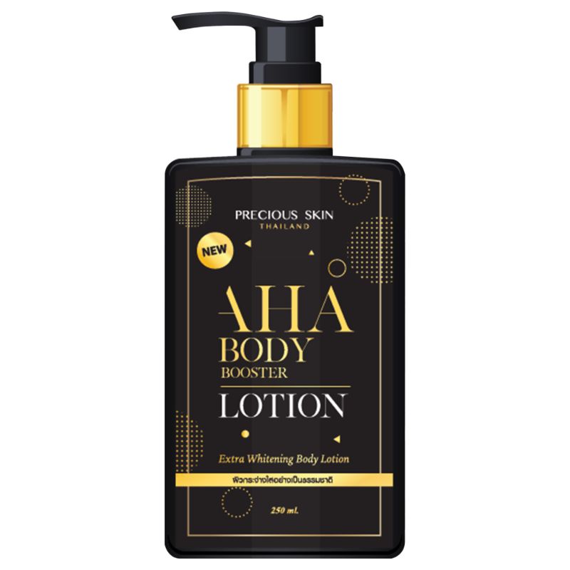 Lotion booster corps AHA, extra blanchissante ! 250ml