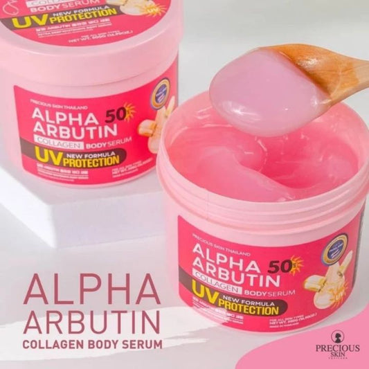 ALPHA ARBUTIN COLLAGEN BODY SERUM SPF 50 500 gr